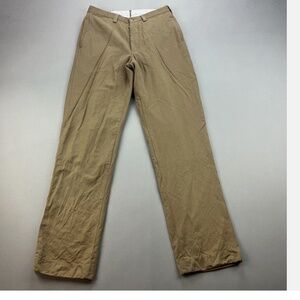 Vintage Ralph Lauren RRL Pants Trousers Mens 32x34 Tan Khaki Chino Button Fly